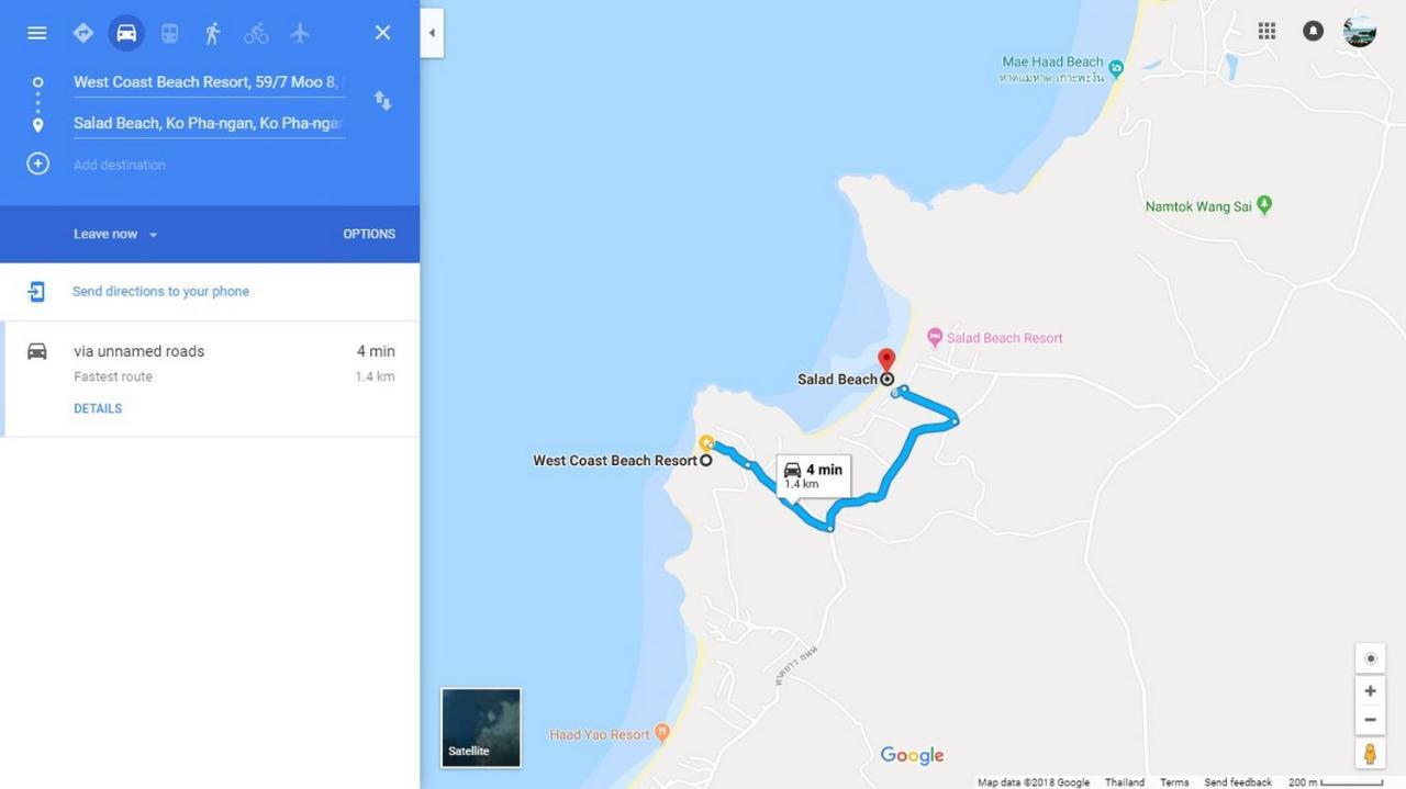 קופנגן West Coast Beach Resort מראה חיצוני תמונה